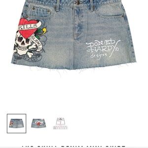 Ed Hardy Mini Skirt